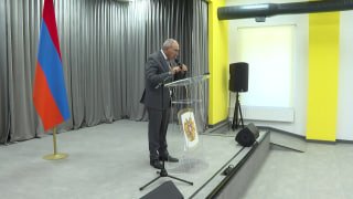 Пашинян открыл реконструированный комплекс имени Акопа Коджояна в Ереване