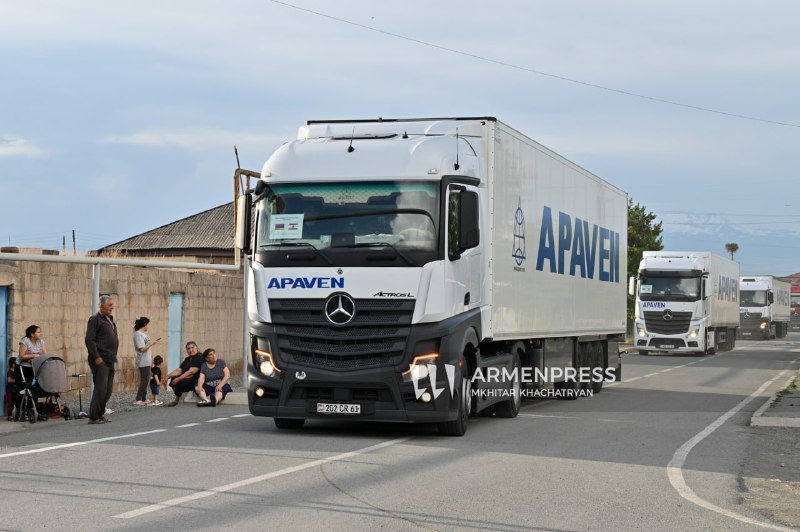 Армения отправила 80 тонн гуманитарной помощи в Ливан через армяно-турецкую границу