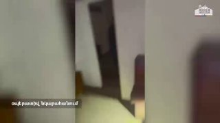Задержание подозреваемых в селе Шнох, доставка в Ереванское управление полиции