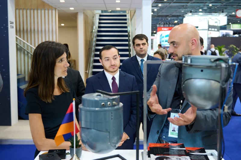 Французский министр посетила армянский павильон на Eurosatory 2026: технологический потенциал РА