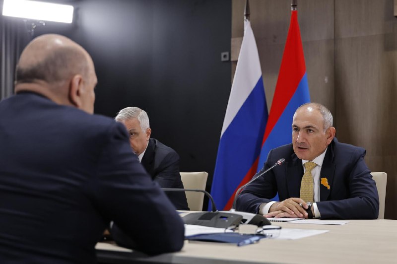 Пашинян анонсировал договорённости с Мишустиным после встречи в Екатеринбурге
