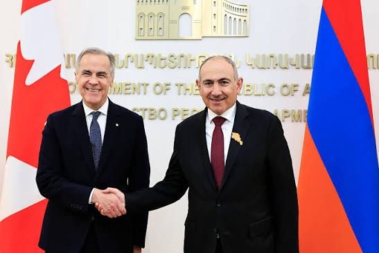 Премьер Канады Марк Карни поздравил Никола Пашиняна с победой на выборах