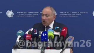 Никол Пашинян выступает с заявлением об Араратцементе, Ереван