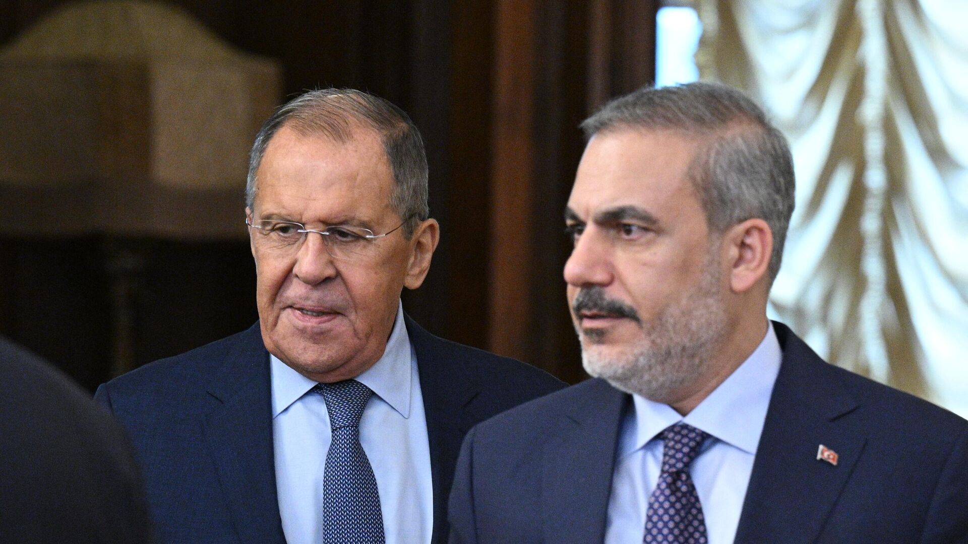 Главы МИД России и Турции обсудили в Москве региональные вопросы