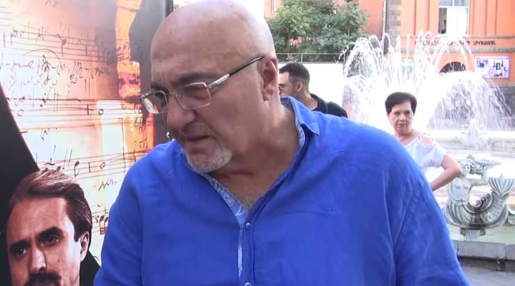 Умер заслуженный артист Армении Арташес Алексанян