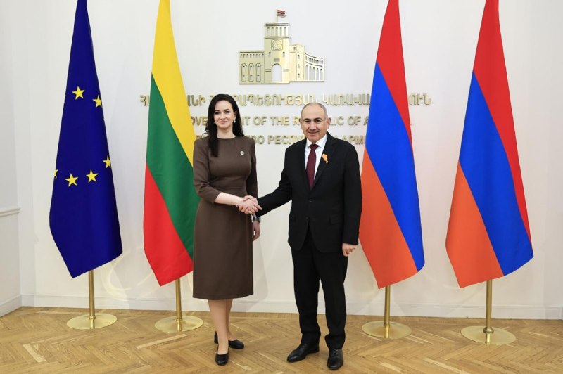 Премьер-министр Литвы поздравила Пашиняна с победой на выборах