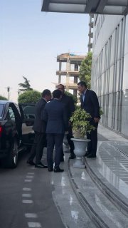 Министр ТУИ Давид Худатян встретился с главой Минэнерго Ирана Аббасом Алиабади